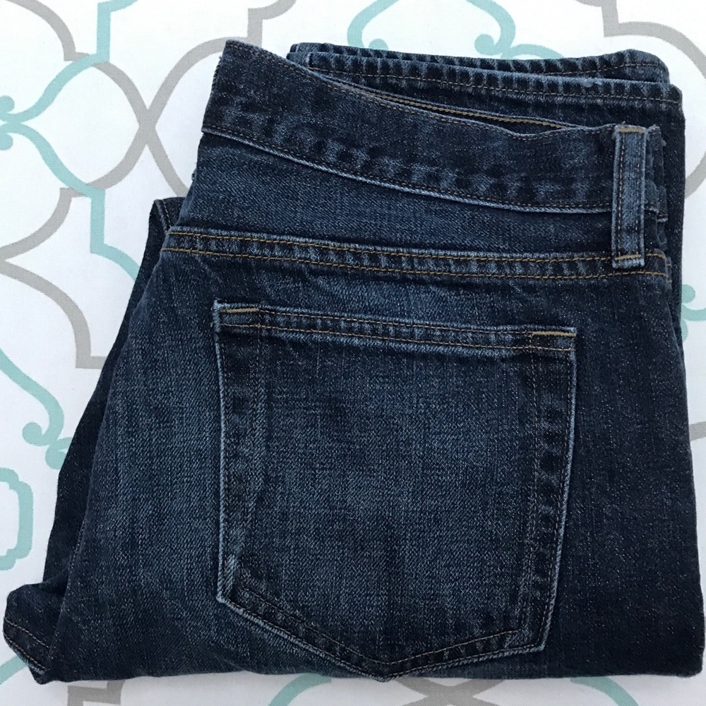 32X28.5โ๐๐J. CREW! DARK! FADED!๐๐SLIM FIT 484! - Picture 8 of 8
